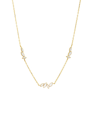 Moira White Necklace