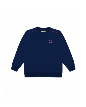 Navy Crew Neck Sweatshirt