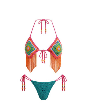 Neon Mirage Bikini Set