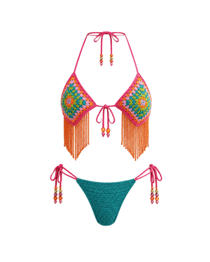 Neon Mirage Bikini Set