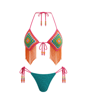 Neon Mirage Bikini Set