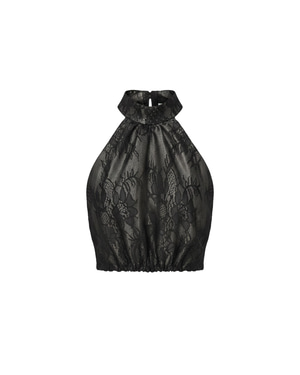 Noir Lace Top