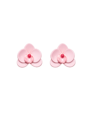 Orchid Earrings - Pink