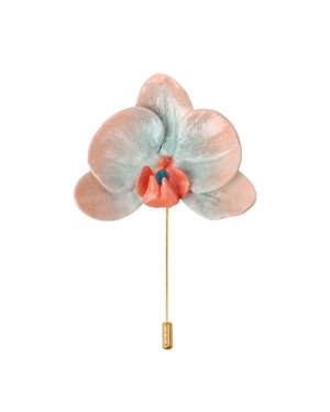 Orchid Muse Brooche - Horizon Glow