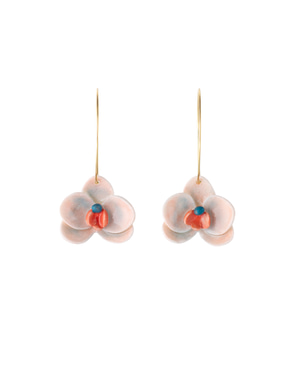 Orchid Muse Hoop Earrings - Horizon Glow