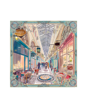 Passage Vert Silk Scarf