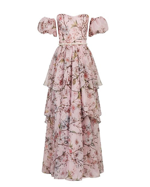 Provence Poème Pink Gown