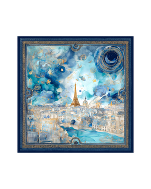 Rêves de Paris Silk Scarf