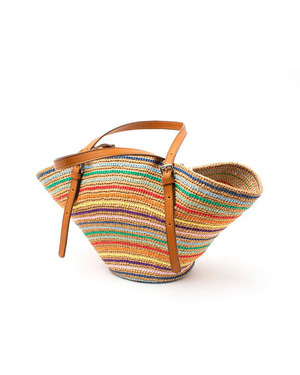Raffia Shoulder Bag