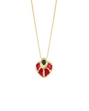 Raina Red Necklace