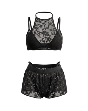 Selvya Set in Black