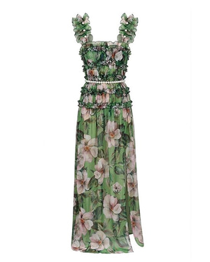Silk Heirloom Beach Dress