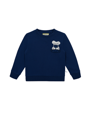 Squeaky Navy Crew Neck Sweatshirt