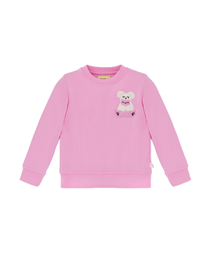 Squeaky Pink Crew Neck Sweatshirt