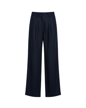 Tina Linen Trousers Dark Navy