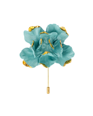 Tulip Brooche - Turquoise