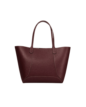 Vela Tote Bag Oxblood