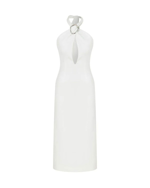Viana Crepe Midi Dress