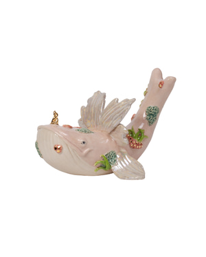 Whale Celestia Ceramic Object