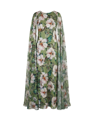 Whisper Wind Green Gown