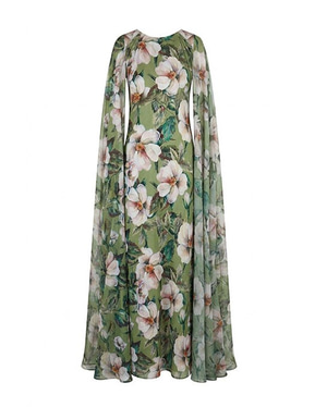Whisper Wind Green Gown