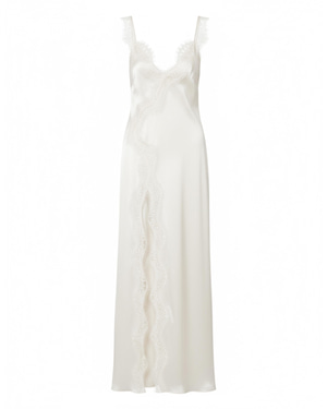 White Muse Satin Dress