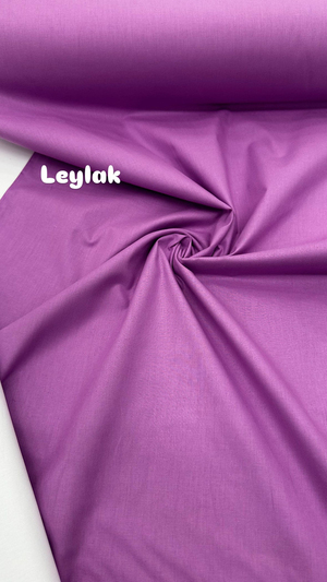 Düz Renk Akfil Kumaş Leylak