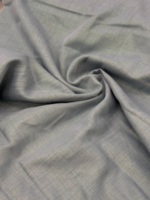 Simli Etuval Linen Kumaş Maldiv Mavi