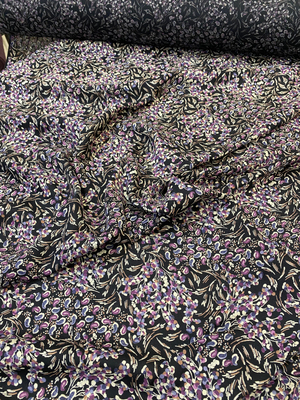 Şehrazat Desen DT80550 Tek En Viskon Eflatun