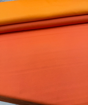 Düz Renk Etuval Cotton Keten Turuncu