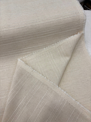Pamira Naturel Kumaş Çizgili D55