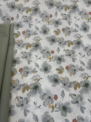 Çiçekya Desen Akfil Kumaş D80380 Mentol