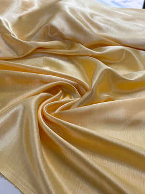 Soft Sarı Şanzelize Kumaş (Geniş Enli)