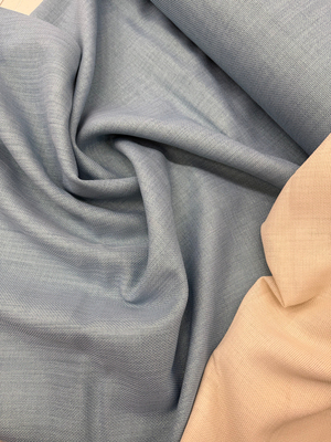 Simli Etuval Linen Kumaş Petrol