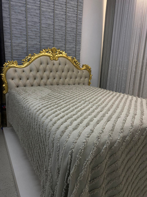 Verev Çizgili Desen Püskül Detaylı Limi Pike Taş
