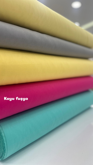 Düz Renk Akfil Kumaş Koyu Fuşya