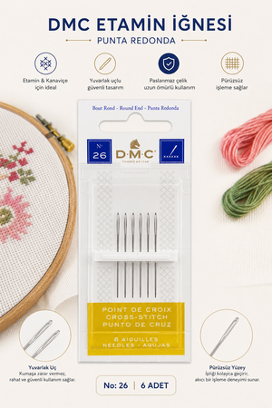 Dmc Etamin İğnesi 26 Numara