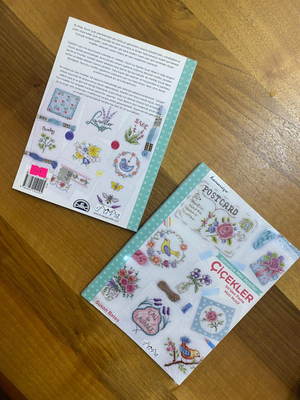 Kanaviçe Mini Motifler Çiçekler Kitabı