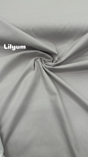 Düz Renk Akfil Kumaş Lilyum