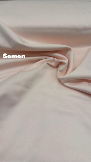 Mat Pamuk Saten Somon 
