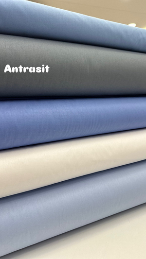 Düz Renk Akfil Kumaş Antrasit