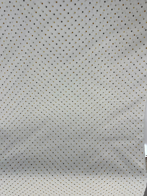 Mini Puanlı Akfil Kumaş D80400 Hardal Siyah