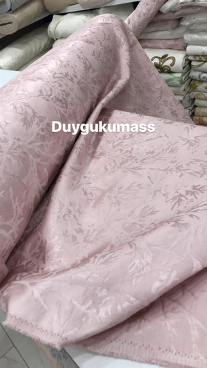 Ağaç Dalları Desen İpek Şönil Pike