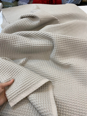 Havuz Waffle Pike Kumaş Bej