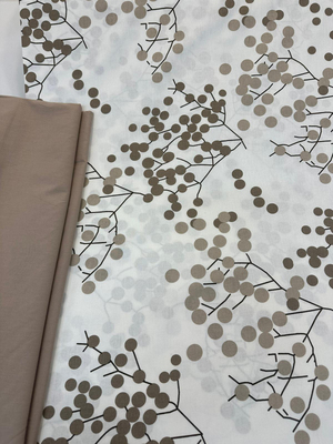 Puanlı Ağaç Desen Akfil D6450 Bej