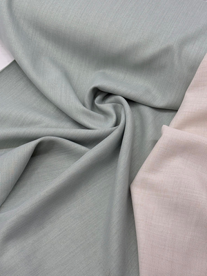 Simli Etuval Linen Kumaş Su Yeşili