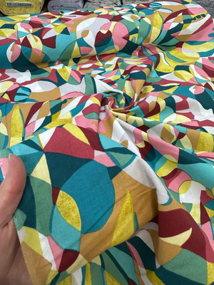 Karma Çiçek Desenli Premium Poplin D2750