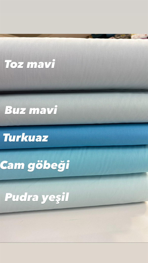 Düz Renk Akfil Kumaş V12