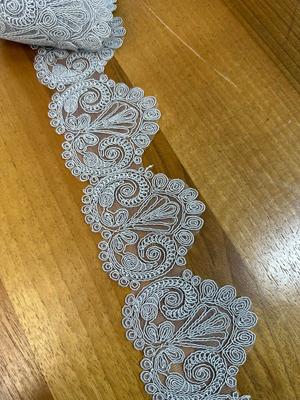 Gri Koç D850 Desen Fransız Güpürü (1 top)