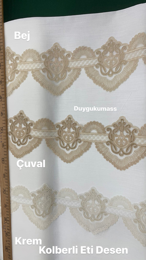 Kolberli Eti Desen Fransız Güpürü (1 top)